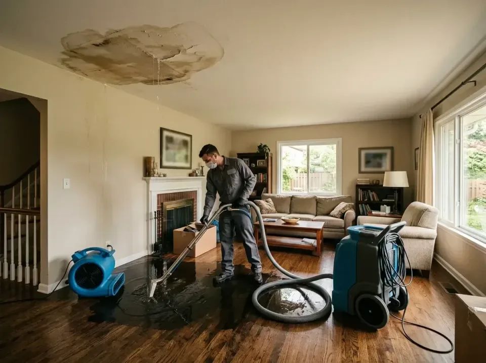 attic-pipe-burst-ceiling-drip-008 — frequently asked questions, Water Damage Restoration & Carpet Care in Woodfield, SC